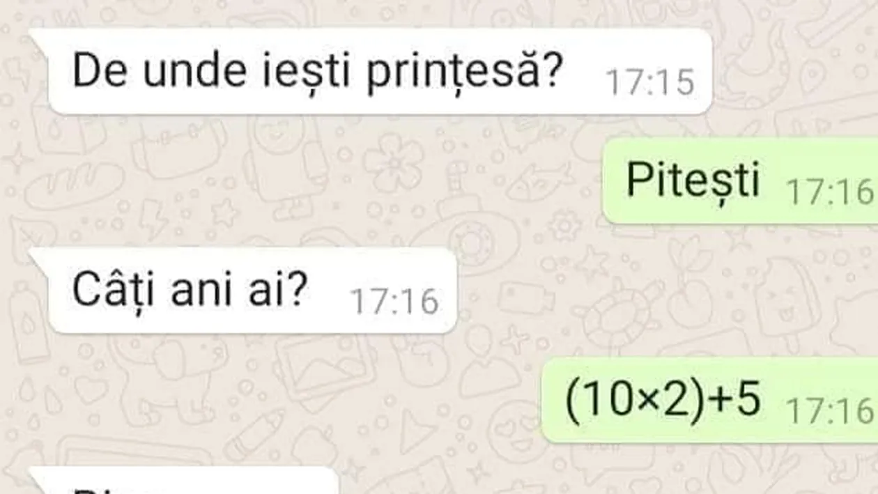 BANCUL ZILEI | Câți ani ai, prințesă? (10x2)+5