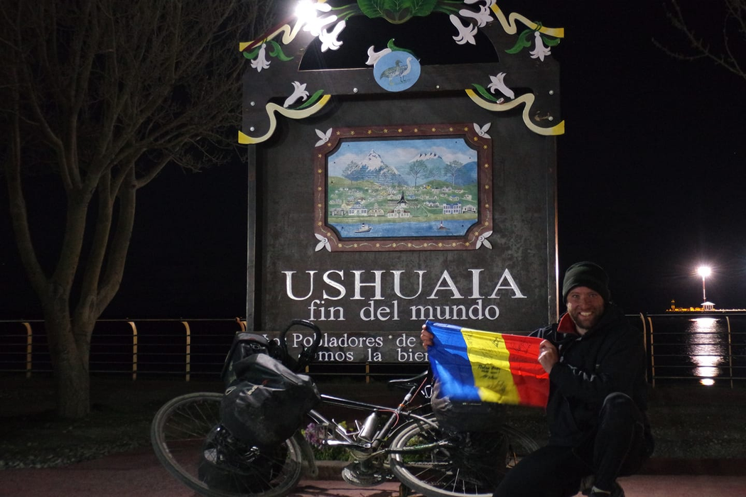 Radu Păltineanu, primul român care a traversat Americile pe bicicletă