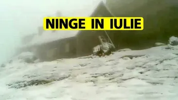 ANM, în alertă. Minus 2 grade și ninsori abundente pe 12 iulie 2019, în România