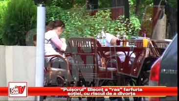 Puisorul Bleont a ras farfuria sotiei, cu riscul de a divorta