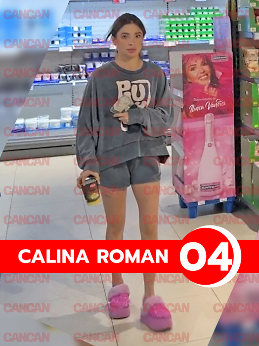 4. Calina Roman nu mai face fițe și cumpără de la un magazin foarte accesibil