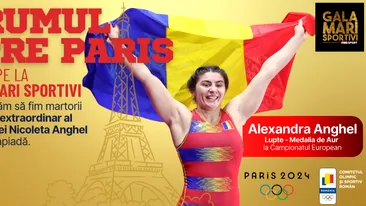 Alexandra Nicoleta Anghel, premiată la Gala Mari Sportivi 2023 pentru titlul european obținut la lupte: „Este o onoare pentru mine” VIDEO