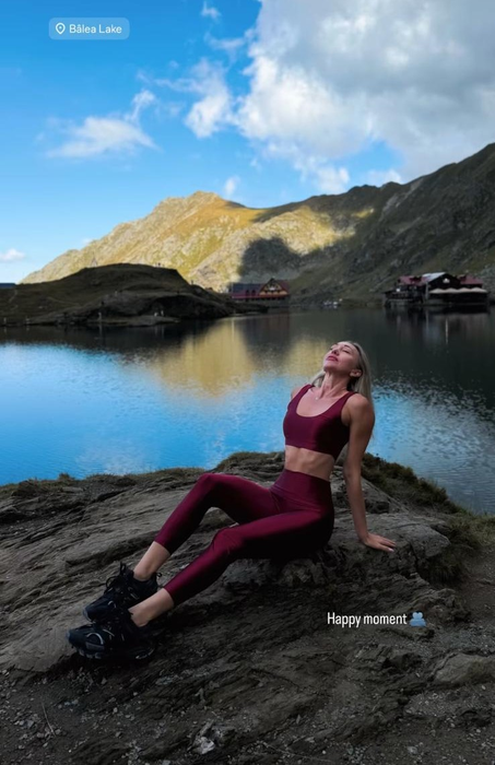 Anna a revenit pe Transfăgărășan/ sursa: Instagram