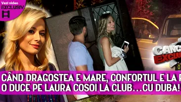 E frumoasa ca o zeita, dar nu are nicio fita! Laura Cosoi a iesit la club cu duba!