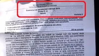 Edu.ro: Subiecte și barem la istorie, la BAC 2019