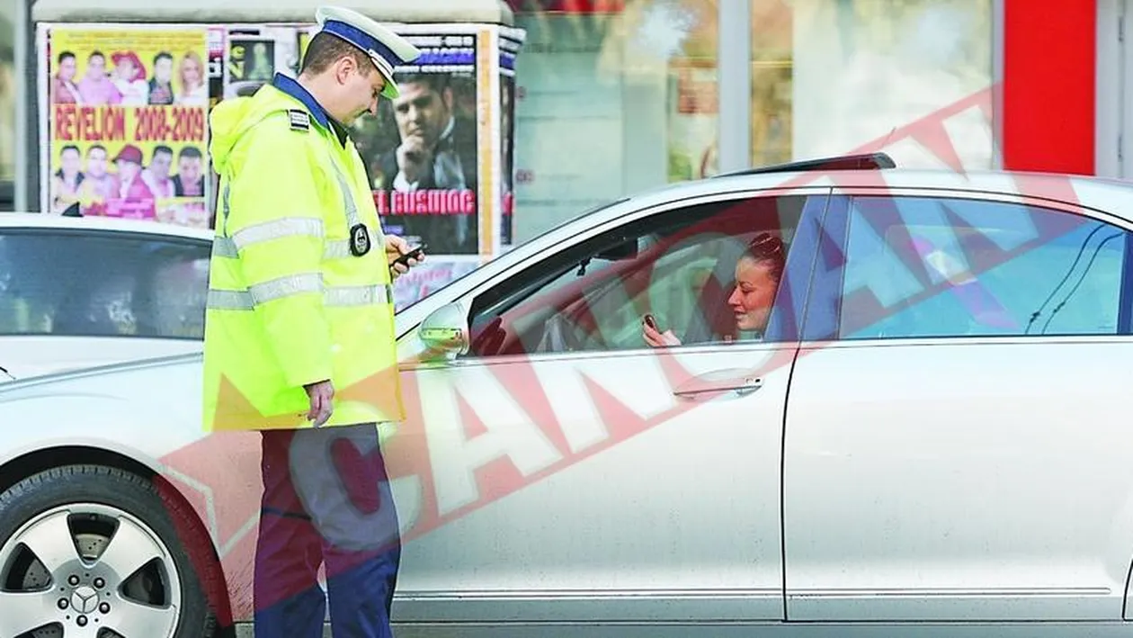 Raluca Sandu, schimb de numere cu un politist