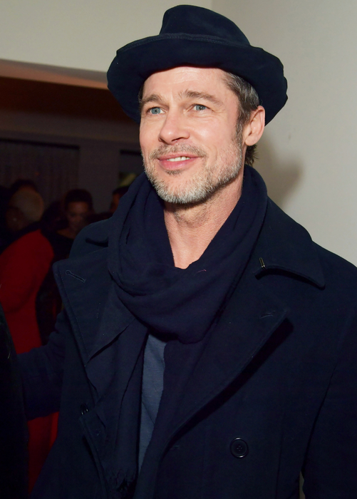 LOS ANGELES, CA - MARCH 01:  Brad Pitt attends the 2018 Gersh Oscar party at Chateau Marmont on March 1, 2018 in Los Angeles, California.  (Photo by Lester Cohen/Getty Images for Gersh)
