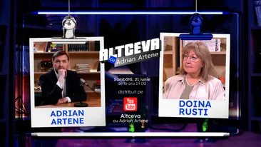 Doina Ruști, scriitoare „de primă mărime în literatura de azi”, interviu de excepție la Altceva cu Adrian Artene