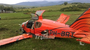 Un avion de mici dimensiuni s-a prăbuşit în zona Aerodromului Cisnădie, din judeţul Sibiu