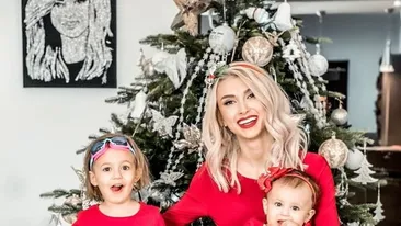 Aplauze la scenă deschisă pentru Andreea Bălan, la un eveniment de Crăciun