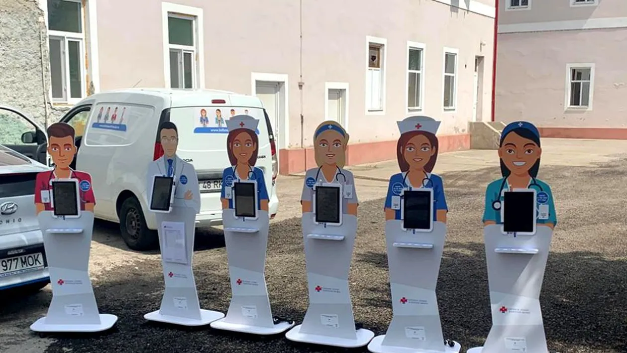 Asistenţi medicali virtuali la SCJ Mureș! Medicii pot comunica de la distanţă cu pacienţii infectați cu virusul COVID-19