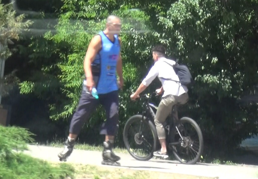 Solistul trupei ”Vama” este mare amator de ciclism