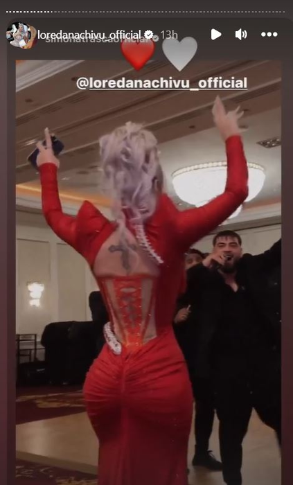 Loredana Chivu a avut artiști la petrecere. Sursă foto: Instagram