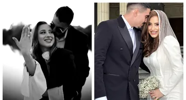Nuntă secretă în showbiz-ul românesc! Prezentatoarea TV s-a căsătorit cu un celebru fotbalist, chiar de Valentine's Day