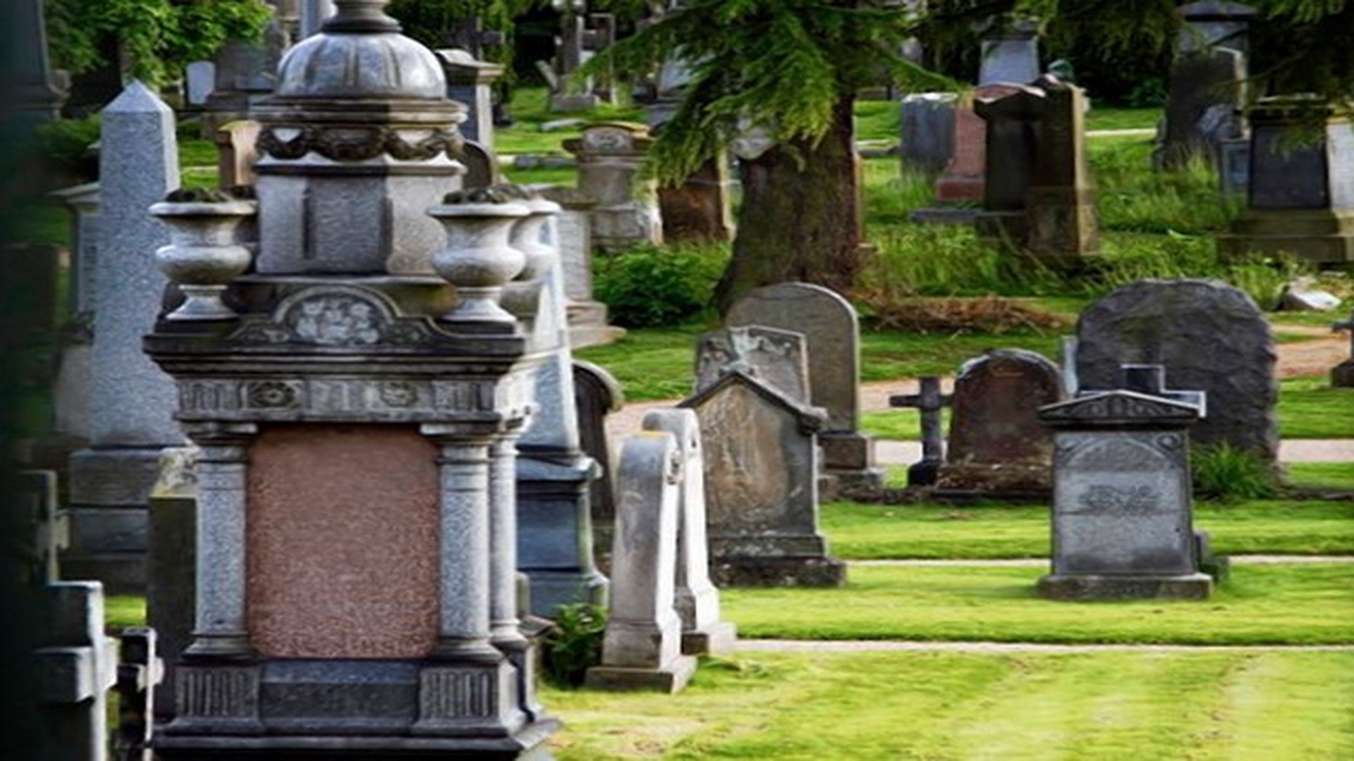CLIPE DE GROAZA in cimitir! Ce a patit o femeie, in timp ce curata MORMANTUL sotului sau