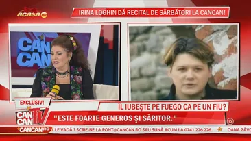 Irina Loghin, despre Fuego: A venit cu un buchet de flori şi m-a rugat să-i fiu mamă, am plâns când s-a aşezat în braţele mele