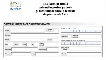 Decizie de ultimă oră! Declarația unică va fi modificată. Până la ce dată trebuie depusă