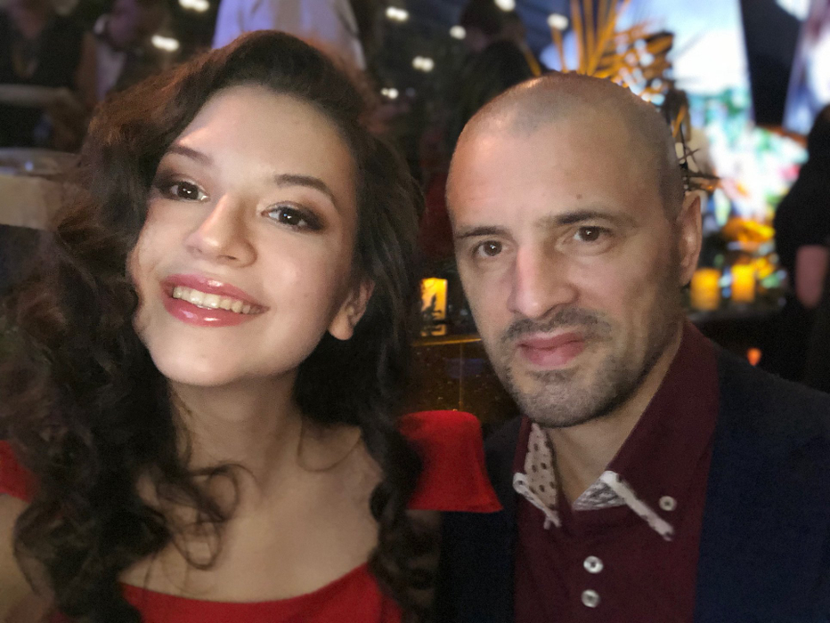 Cleopatra Stratan și tatăl ei