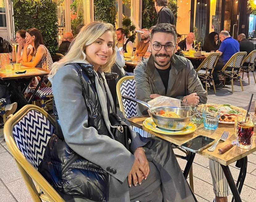 Armin Nicoară și soția sa.(sursă - instagram.com/arminnicoară)