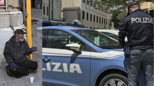 Ce a făcut un polițist italian când a descoperit că un cerșetor român furase de la el. Gestul a impresionat pe toată lumea