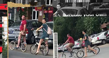 Corina Caragea își ține soțul „în priză” cu... bicicleta