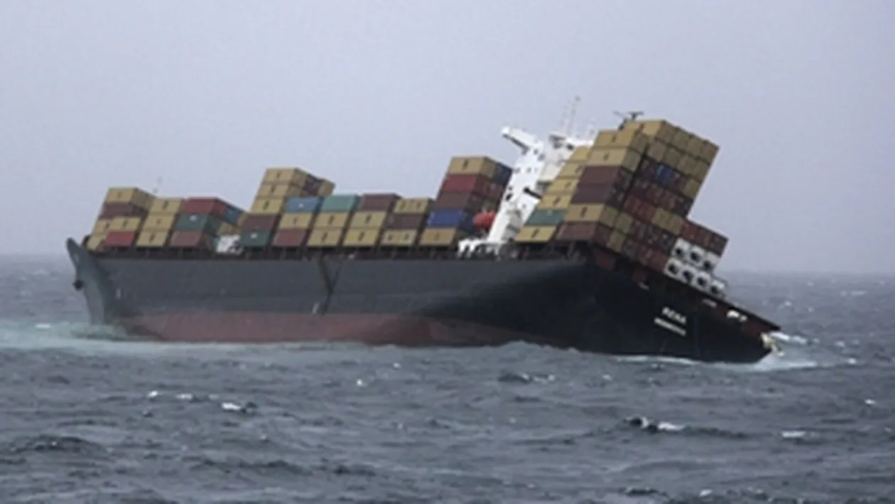 Noua Zeelanda se teme de o posibila poluare cu combustibil dupa esuarea unei nave de transport!