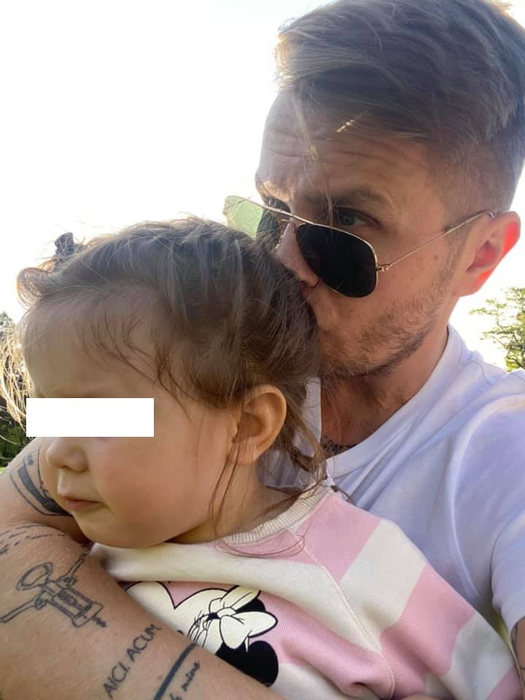 Codin Maticiuc, alături de fiica lui, Smaranda / Sursă foto: Facebook