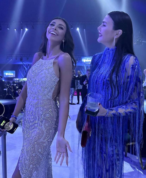 Mădălina Ghenea, apariție de infarct la petrecerea organizată de Elton John după Premiile Oscar 2024. Și Nadia Comăneci a fost prezentă