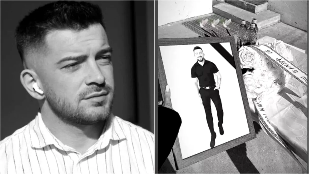 Cum arată mormântul lui Andrei Perneș la o zi de la înmormântare. Dovezile clare că este iubit la nebunie