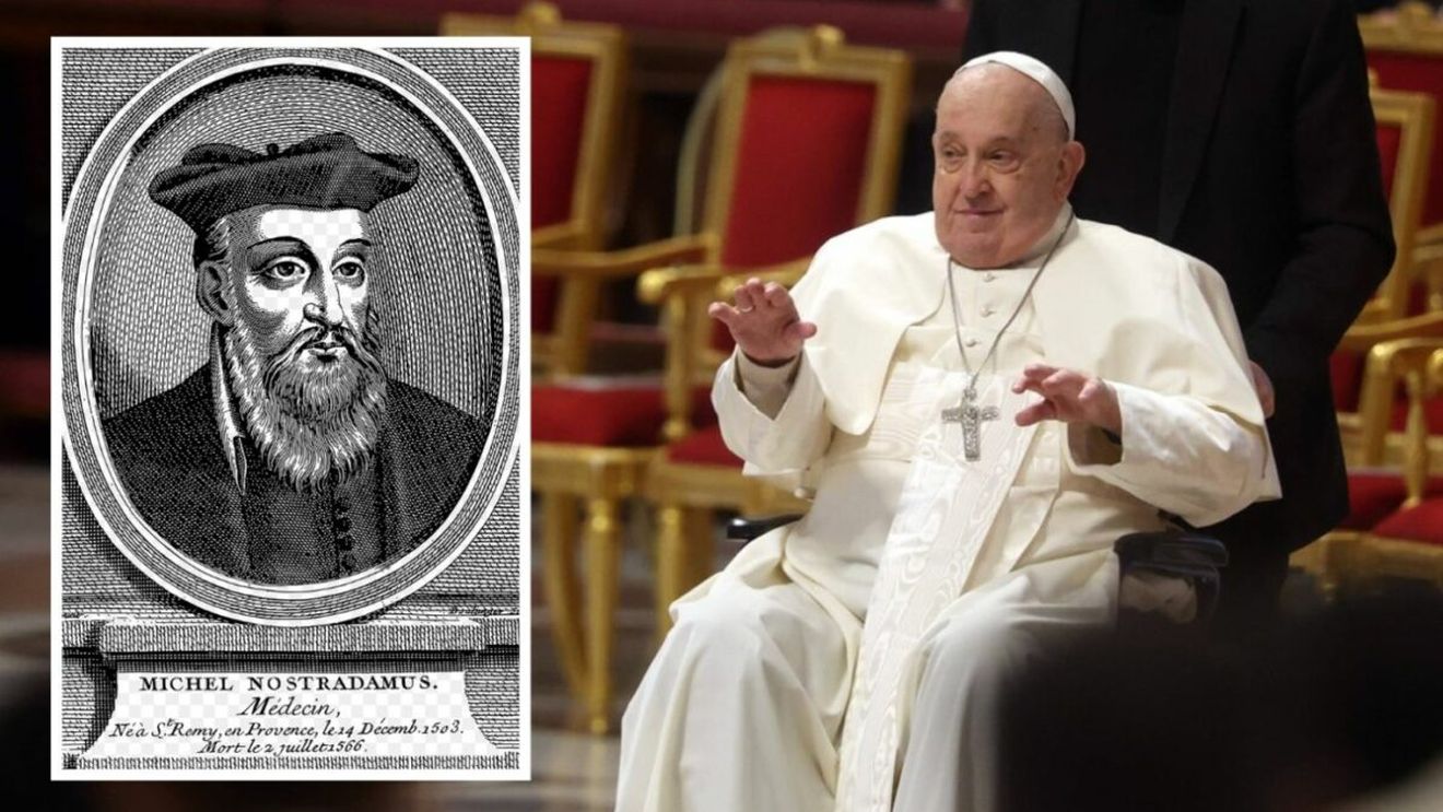 Profeția lui Nostradamus despre Papa Francisc se viralizează după moartea lui. Ce se poate întâmpla cu Biserica Catolică