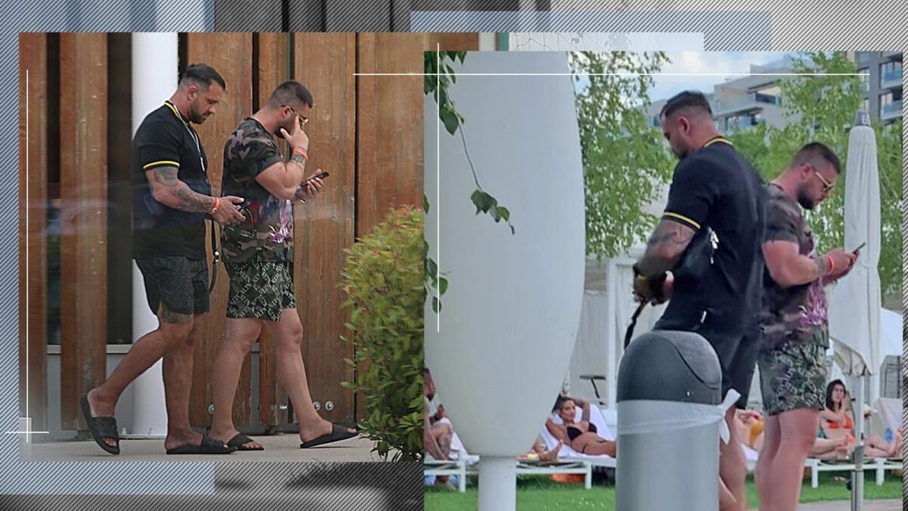 Alex Bodi și-a dat întâlnire cu ”frații” lui la piscină, dar a finalizat cu o... Narghilea în ploaie!