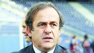 Platini sta doua zile in Bucuresti