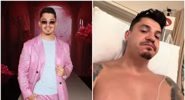 Imagine îngrijorătoare cu Bogdan de la Ploiești. Artistul a ajuns pe perfuzii