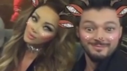 Bianca Drăguşanu şi Victor Slav, prima poză cu Sofia după botez: ”La mulţi ani, îngerul nostru!”