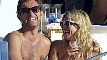 Cuplul format din Jude Law si Sienna Miller s-a despartit din nou!