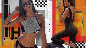 N-ai mai văzut una ca ea, v-o prezentăm pe Iulia! Bruneta are un posterior mai ceva ca în filme