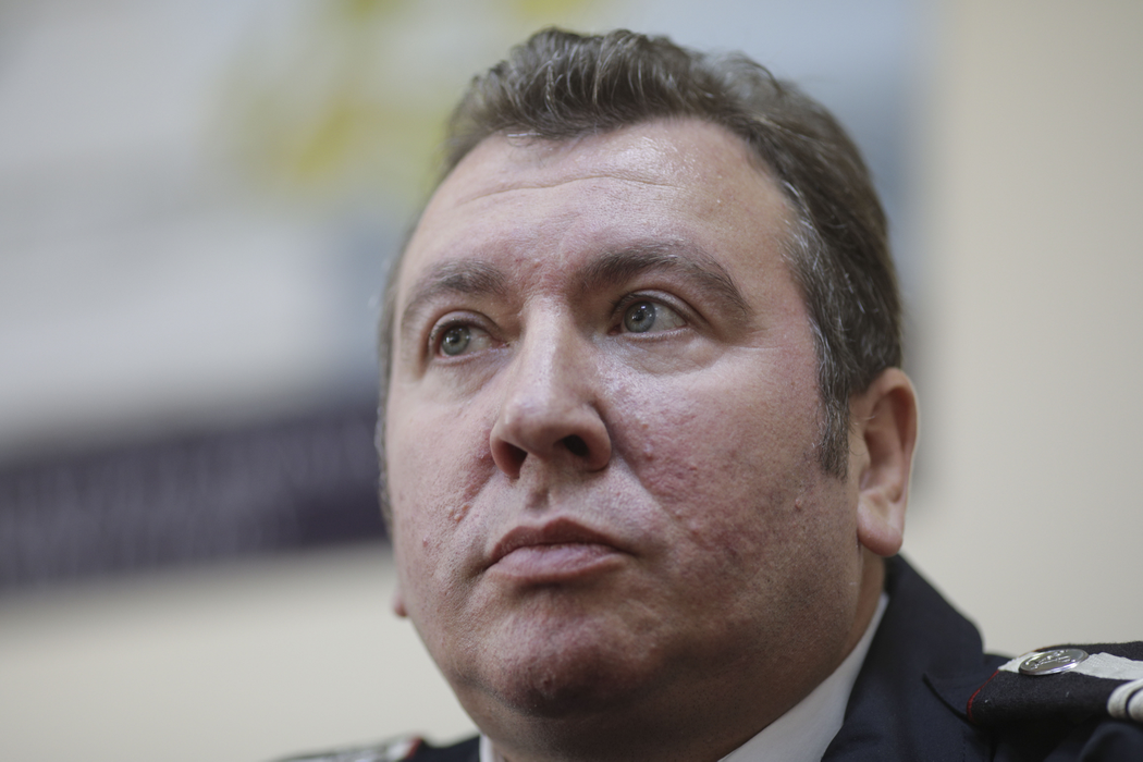 Colonelul Orlando Șchiopu, pompierul care i-ar fi înjurat pe morții de la Colectiv (Foto: Inquam Photos/Octav Ganea)