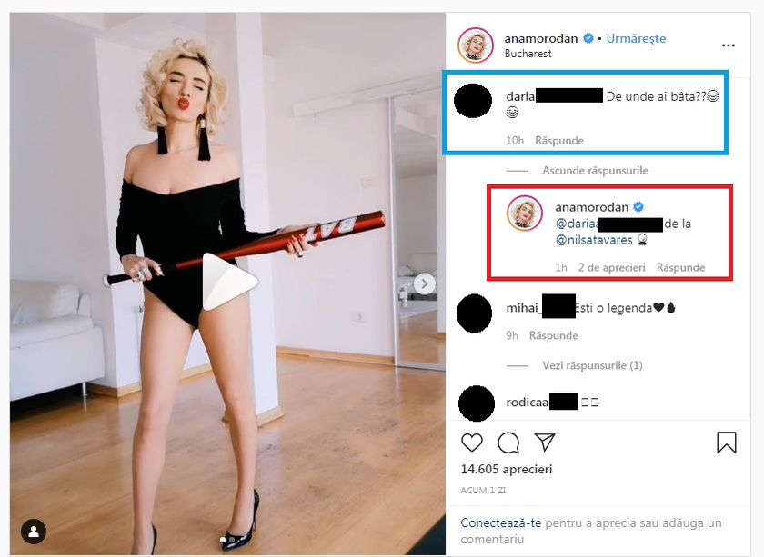 Ana Morodan, surprinsă în ipostaze ca-n filmele pentru adulţi! Mesajul transmis pentru cei care ies din casă în plină pandemie de coronavirus