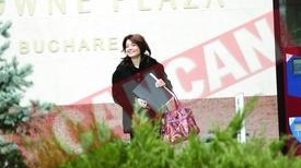 Oana Sarbu a cantat in hol la George Copos