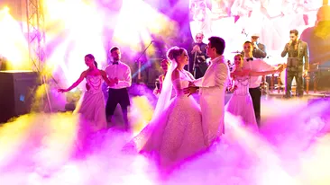 Ioan Niculae și-a măritat fiica! Nuntă ca în filme pentru Adina și Ovidiu Toma, în prezența mai multor milionari | GALERIE FOTO