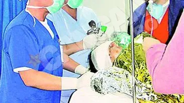 A luat foc de la un dezinfectant