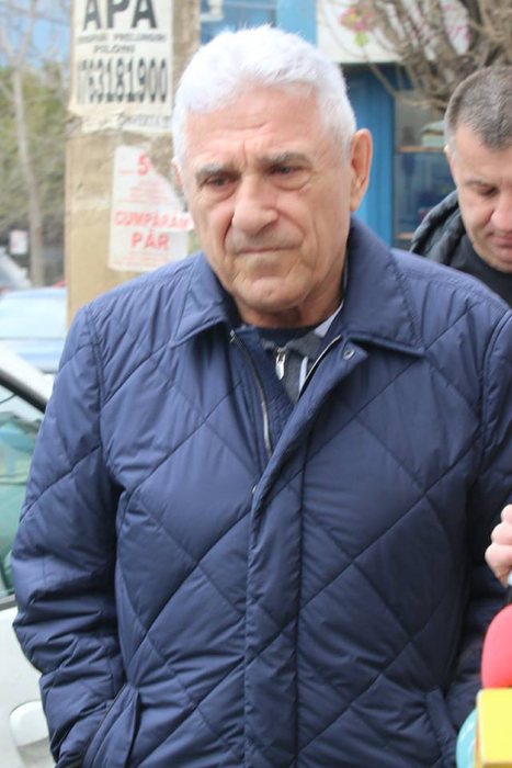 Giovani Becali, la înmormântarea lui Vasile Turcu