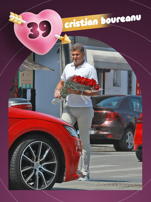 Bianca Drăgușanu, Cristina Pucean și Ramona Olaru, răsfățate peste măsură! Top 40 iubăreți cu brațele pline de flori, de Valentine’s Day