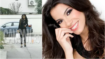 Are faţa mohorâtă.  ”Fata de la Loto” e de nerecunoscut fără machiaj!