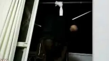 VIDEO HORROR! Un tanar de 24 de ani si-a transmis sinuciderea pe internet!