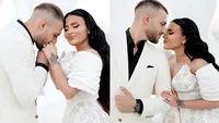 Oana Radu și Șerban Balaban s-au căsătorit! Primele imagini cu artista în rochie de mireasă