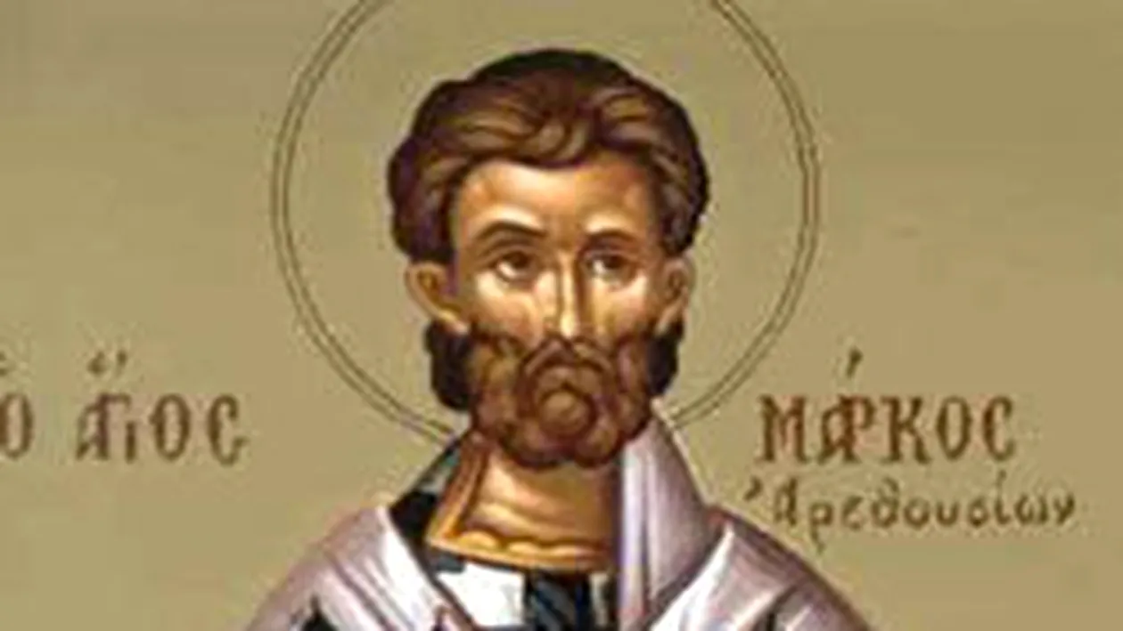 CALENDAR 29 MARTIE: Astăzi îl sărbătorim pe Sfântul Mucenic Marcu, episcopul Aretuselor