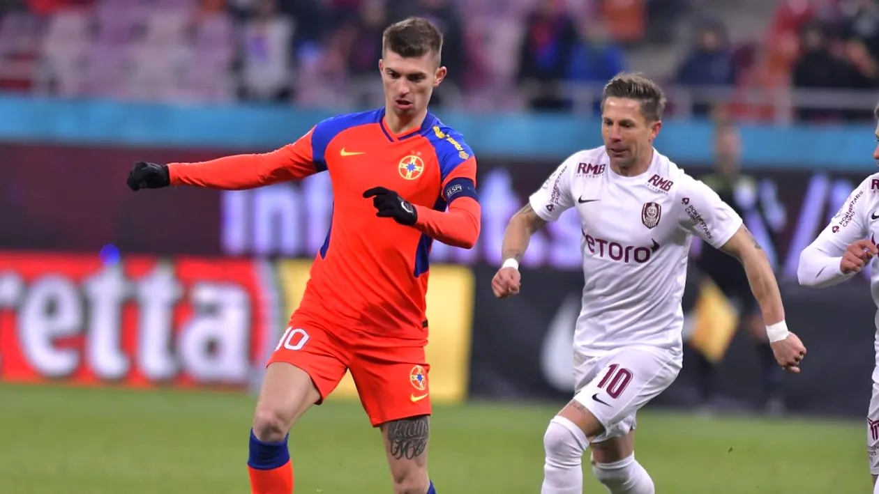 Remiză spectaculoasă în derby-ul FCSB – CFR Cluj!