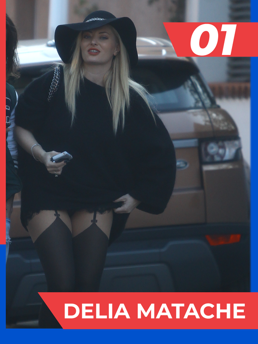 TOP 40 vedete care-și aranjează ”toate alea” în plină stradă.  Cine iese pe primul loc dintre Loredana Chivu, Andreea Bănică, Amna, Antonia sau Iulia Vântur