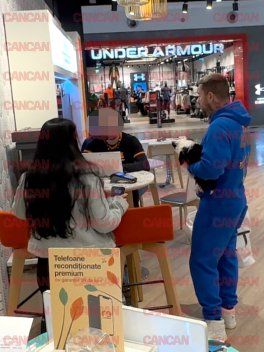 TJ Miles și Francisca, la shopiing în Mall Băneasa